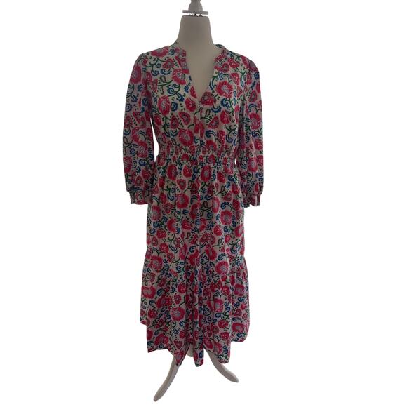 Biden cotton tiered dress size 12 - Picture 1 of 5